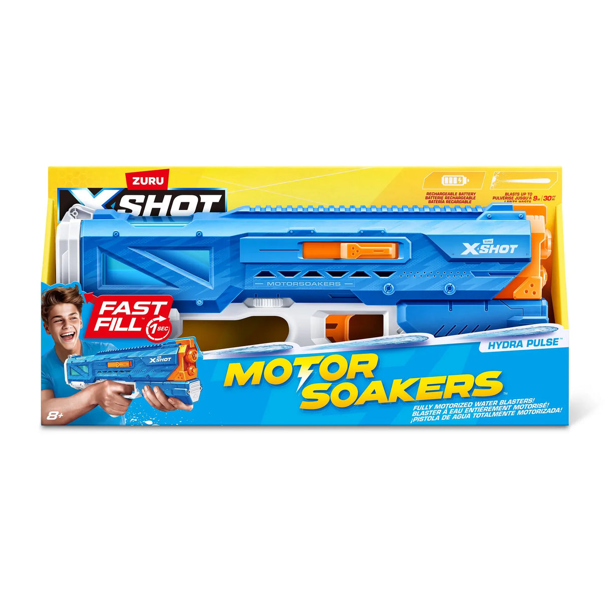 Zuru XSHOT Fast Fill Motor Soakers - Turbo Stream