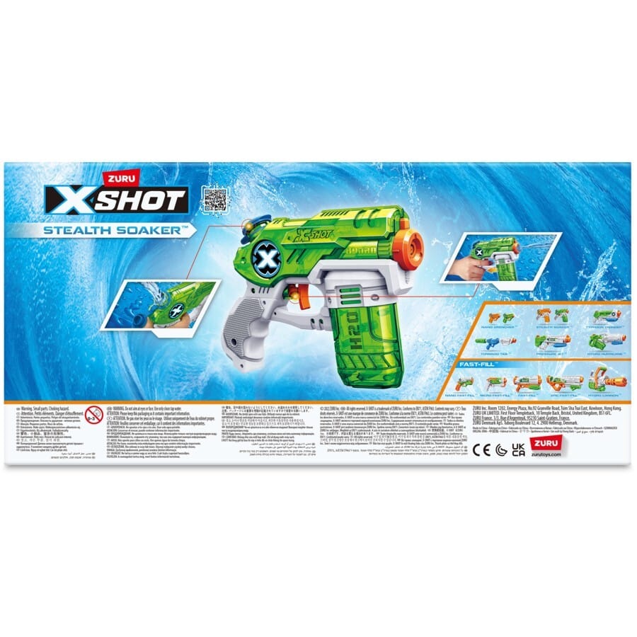 Zuru XSHOT Water Blaster - Stealth Soaker Twin Pack