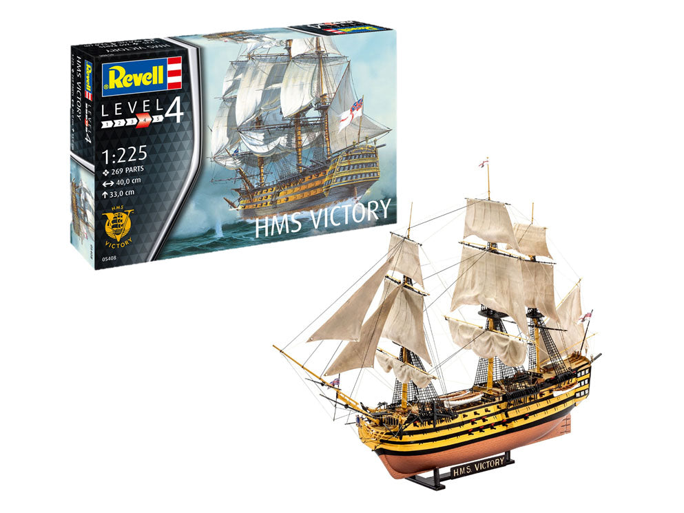 Revell 65408 1/225 H.M.S. Victory Plastic Model Kit Revell PLASTIC MODELS