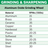 Dremel Aluminium Oxide Grinding Wheel 22.2mm (541) - 2 Pack - Hobbytech Toys