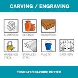 Dremel Tungsten Carbide Cutter 3.2mm (9905) - Hobbytech Toys