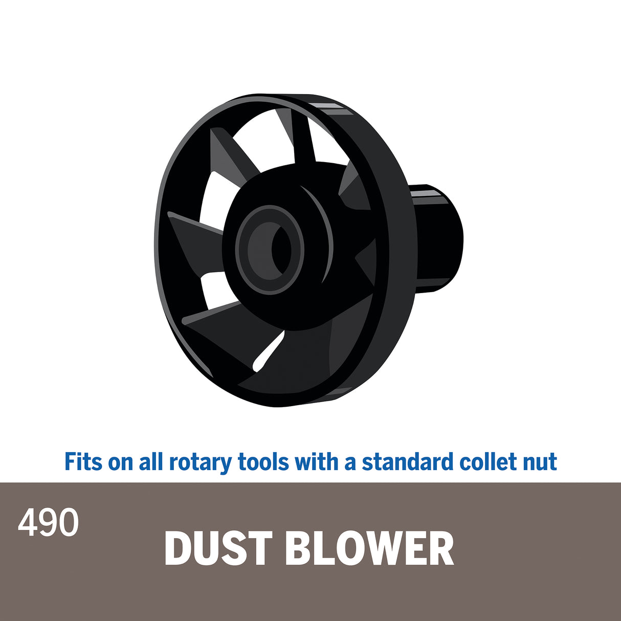 Dremel Dust Blower Attachment (490) - Hobbytech Toys