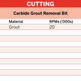 Dremel Carbide Grout Removal Bit 3.2mm (570) - Hobbytech Toys