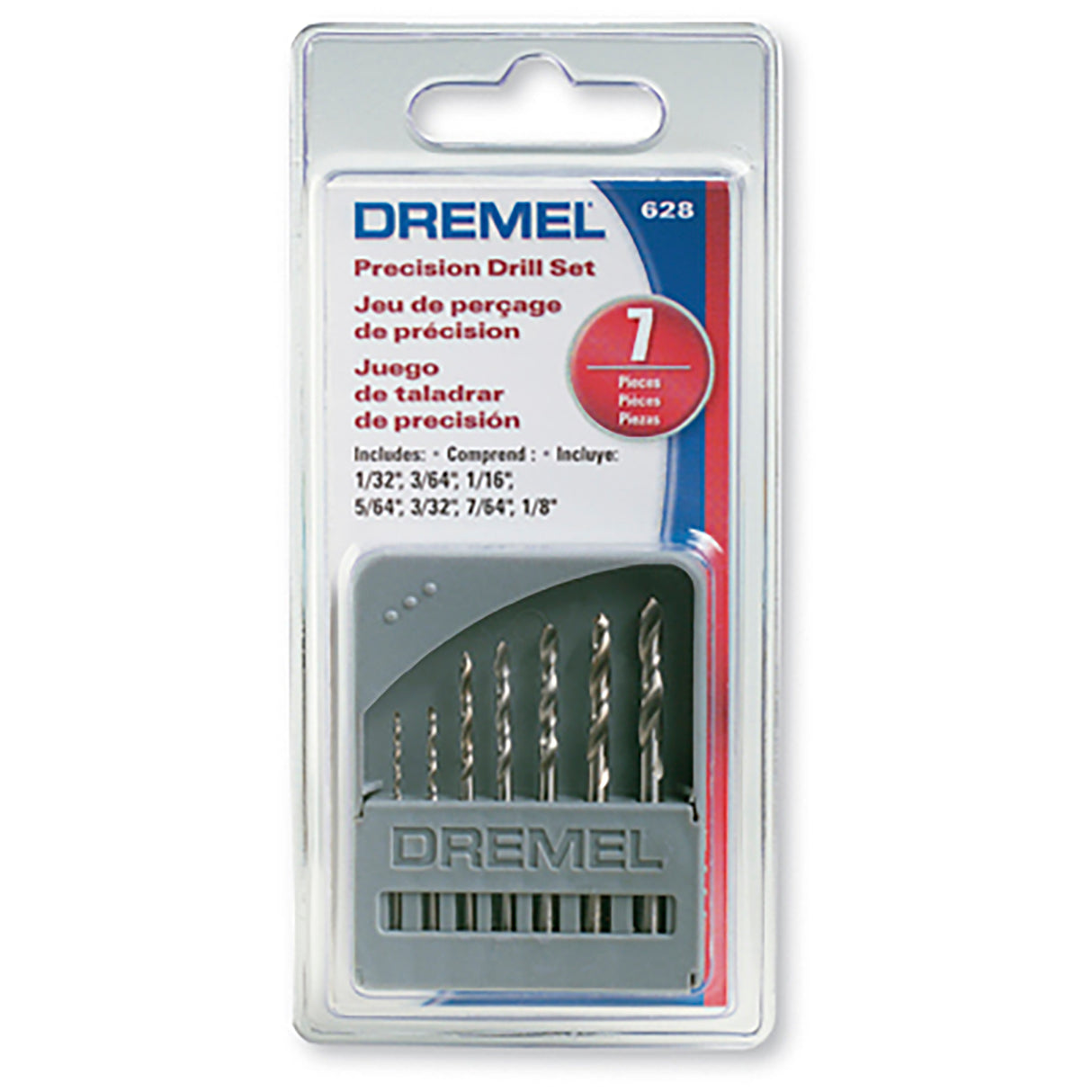 Dremel 7 Piece Mini Drill Bit Accessory Kit (628) - Hobbytech Toys