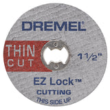 Dremel EZ Lock Thin Cut Off Wheels 38mm (EZ409) - 5 Pack - Hobbytech Toys