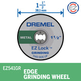 Dremel EZ Lock Aluminium Oxide Grinding Wheel 38mm (EZ541) - 2 Pack - Hobbytech Toys