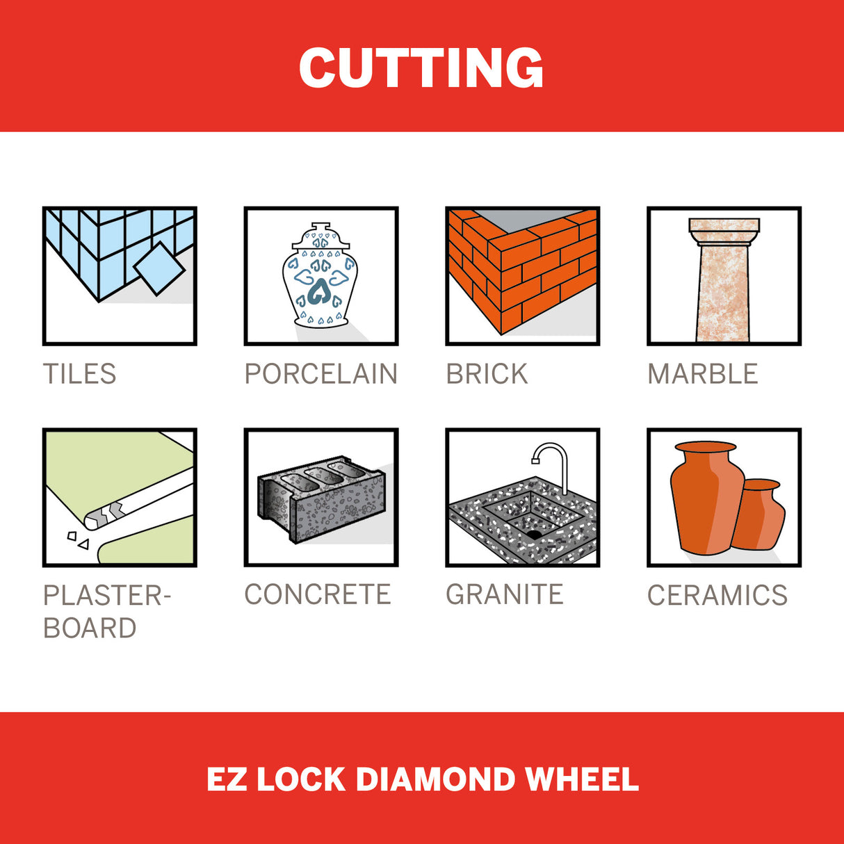 Dremel EZ Lock Diamond Point Cutting Wheel 38mm (EZ545) - Hobbytech Toys