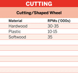 Dremel EZ Lock Diamond Point Cutting Wheel 38mm (EZ545) - Hobbytech Toys