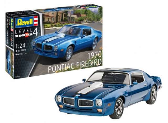 Revell 67672 1/25 1970 Pontiac Firebird (Gift Set) Revell PLASTIC MODELS