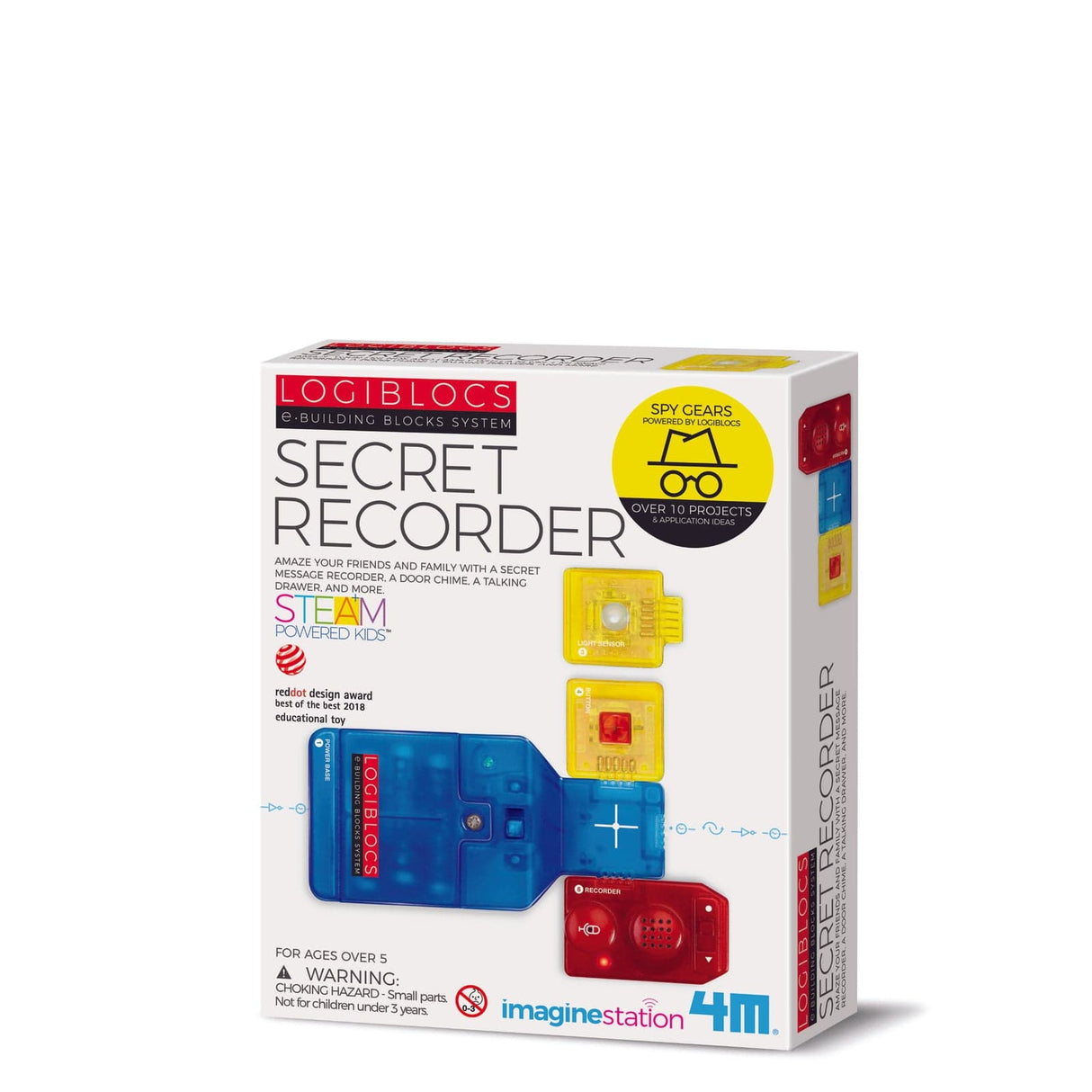 4M Logiblocs Secret Recorder 4M TOY SECTION