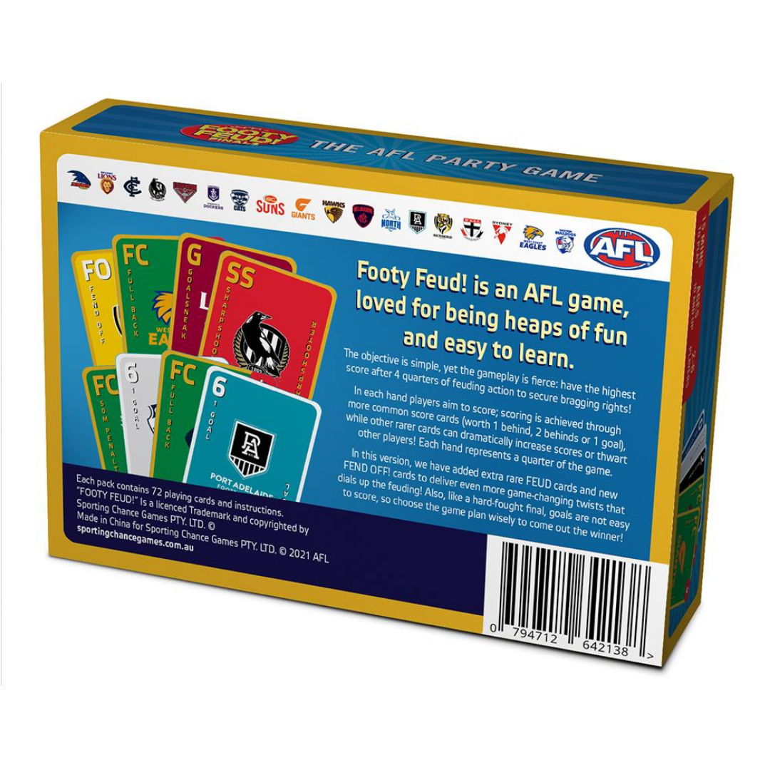 AFL Footy Feud Finals the AFL Party Game - Hobbytech Toys