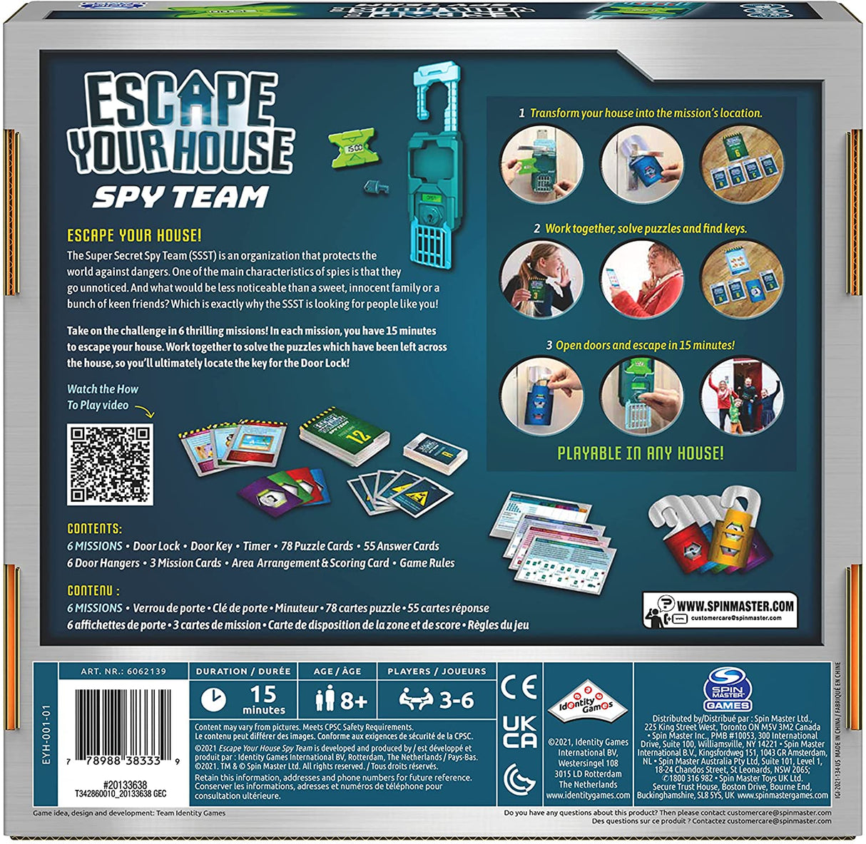 Escape Room The Game Escape your House - Hobbytech Toys