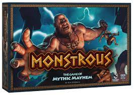 Monstrous The Game of Mythic Mayhem NULL TOY SECTION