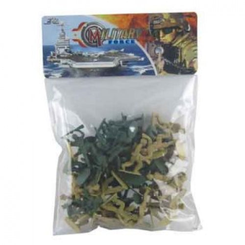 Military Soldiers in Bag - Assorted - Hobbytech Toys