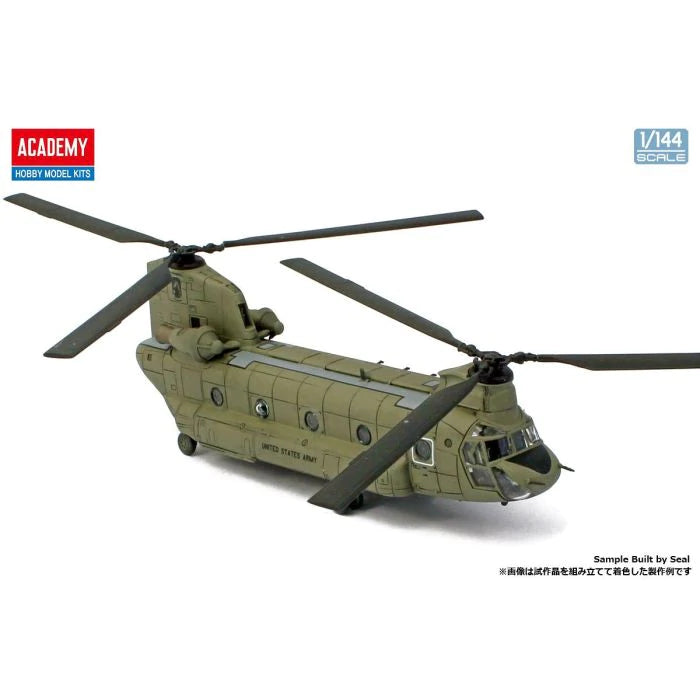 Academy 1/144 CH-47D/F/J/HC.Mk.1 "4 Nations" Plastic Model Kit [12624] - Hobbytech Toys