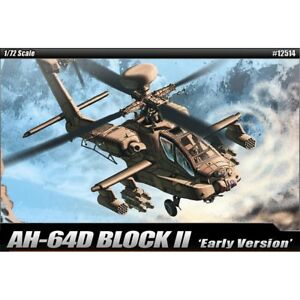 Academy 1/72 AH-64D Block II Apache Early Version Academy PLASTIC MODELS