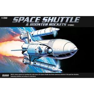 Academy 1/288 Space Shuttle/Booster/Rockets Academy PLASTIC MODELS