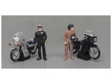 DDA Collectables 1/43 Kawasaki Motorbike x 2 with Figures Ace Model Kits DIE-CAST MODELS
