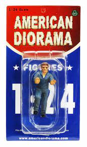 American Diorama 1/24 Ken - Mechanic Figure Accessory - Hobbytech Toys