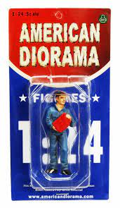 American Diorama 1/24 Dan - Mechanic Figure Accessory - Hobbytech Toys