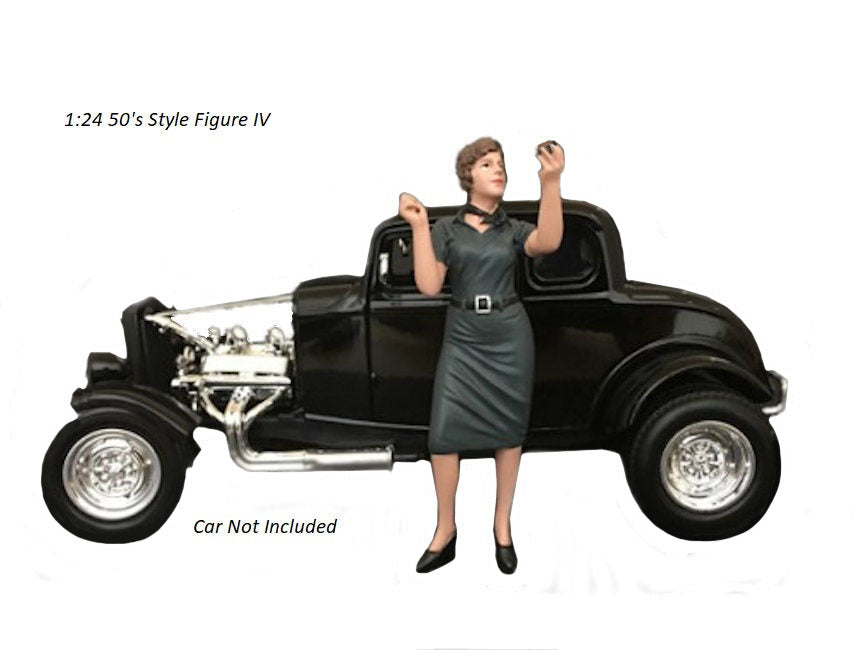 American Diorama 1/24 50s Style Figure - IV Figure Accessory - Hobbytech Toys