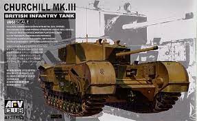 AFV Club AF35153 1/35 British Infantry Tank Churchill Mk.III Plastic Model Kit AFV Club PLASTIC MODELS