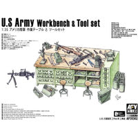 AFV Club AF35302 U.S. Army Workbench & Tool set AFV Club PLASTIC MODELS