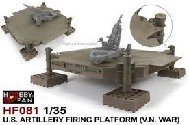 AFV Club HF081 1/35 U.S. Artillery Firing Platform (V.N War) AFV Club PLASTIC MODELS