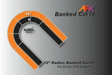 AFX 70625 12inch Banked Curve Track Set - Hobbytech Toys
