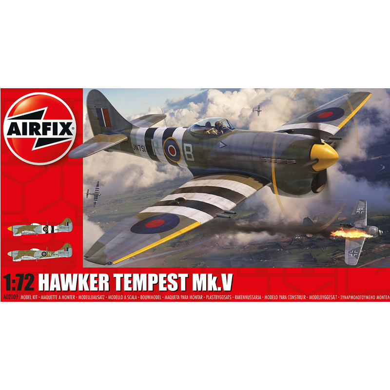 Airfix 1/72 Hawker Tempest Mk.V Airfix PLASTIC MODELS