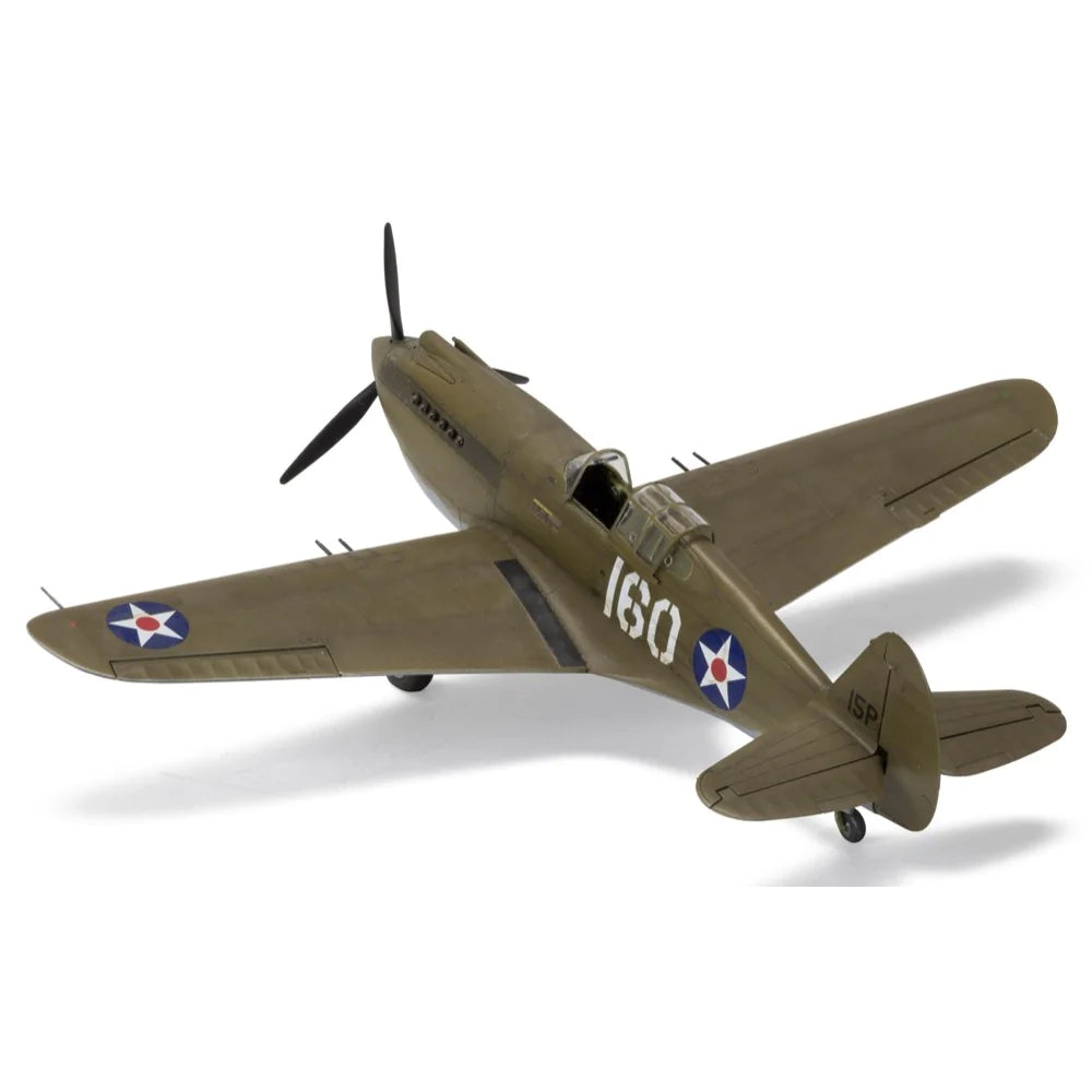 Airfix A05130A 1/48 Curtiss P-40B Warhawk Plastic Model Kit - Hobbytech Toys
