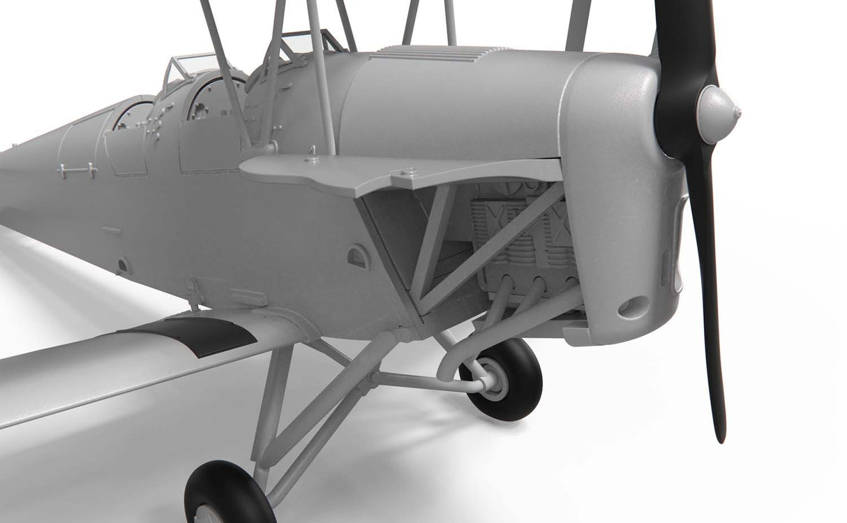 Airfix 1/48 De Havilland Dh82A Tiger Moth Airfix PLASTIC MODELS