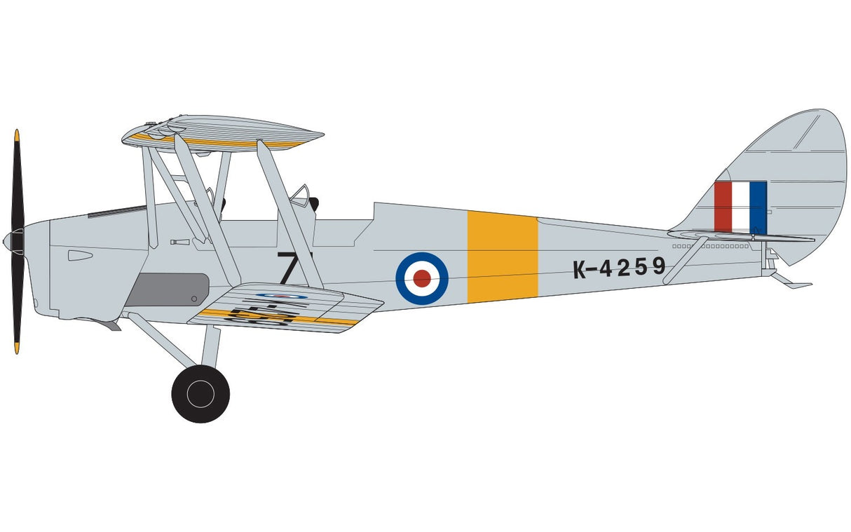 Airfix 1/48 De Havilland Dh82A Tiger Moth Airfix PLASTIC MODELS