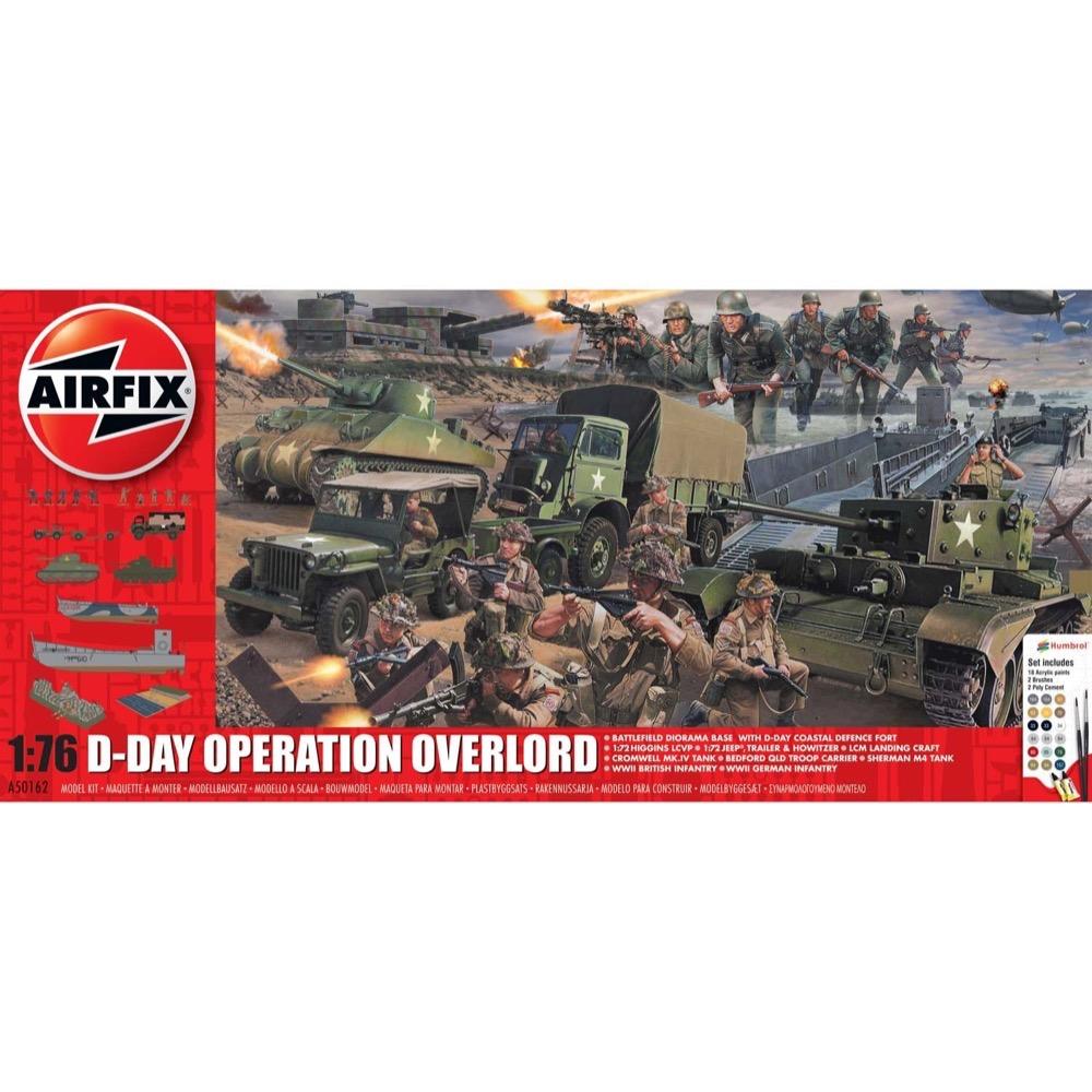 Airfix 1/76 D-DAY Operation Overlord Starter Set Airfix PLASTIC MODELS