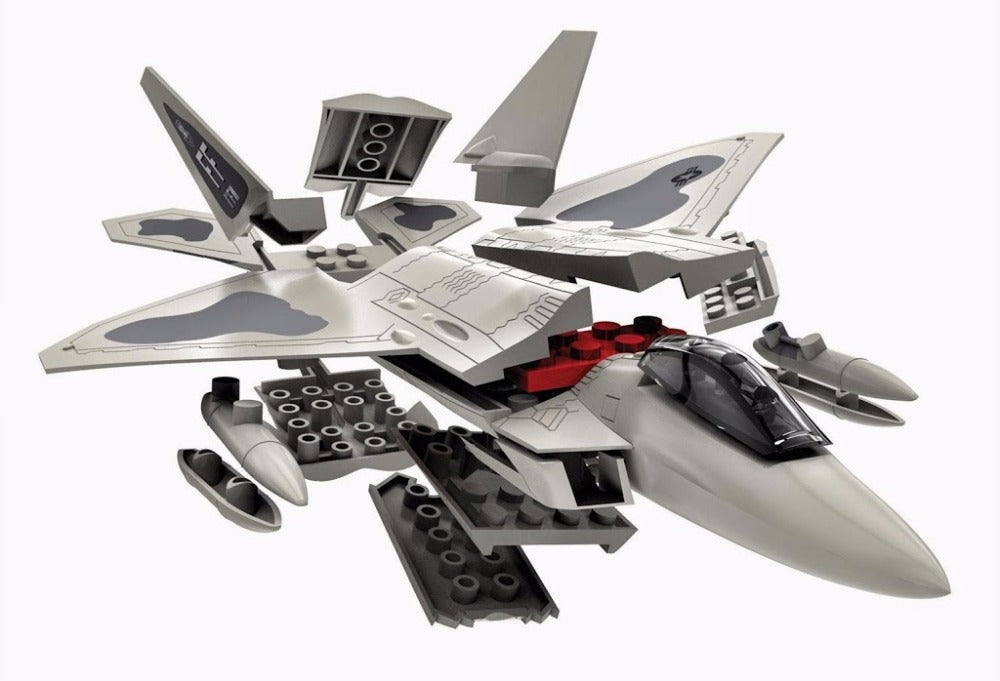 Airfix Quick Build Lockheed Martin F22 Raptor Airfix PLASTIC MODELS