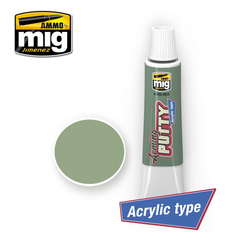 Mig Ammo Arming Putty Acrylic Type MIG PAINT, BRUSHES & SUPPLIES