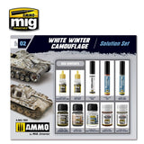 Mig Ammo White Winter Camouflage Weathering Set MIG PAINT, BRUSHES & SUPPLIES