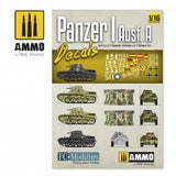 Mig Ammo Panzer I Ausf. A. Decals 1/16 MIG PAINT, BRUSHES & SUPPLIES