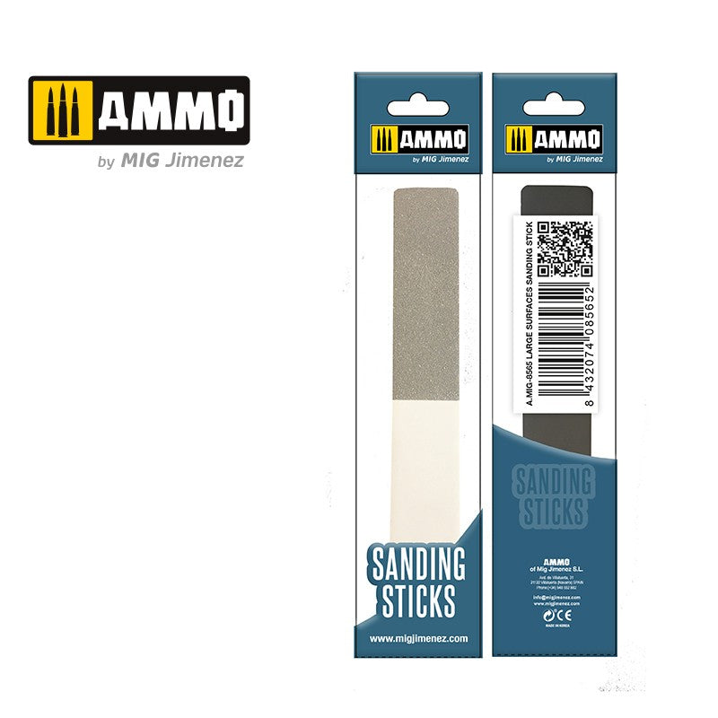 Mig Ammo Large Surface Sanding Stick MIG PAINT, BRUSHES & SUPPLIES