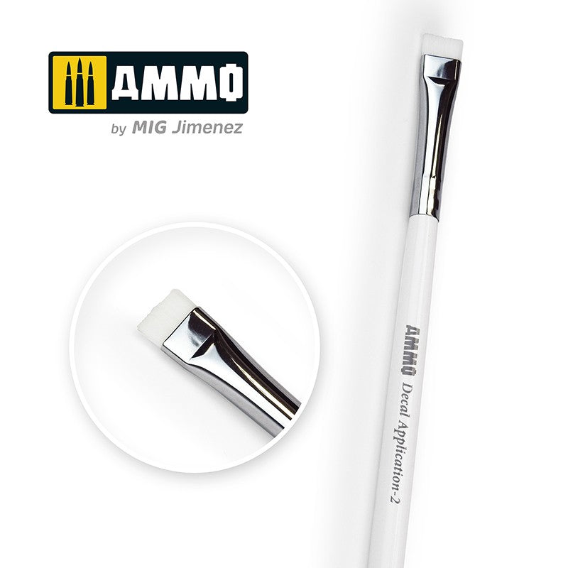Mig Ammo 8707 No.2 Ammo Decal Application Brush - Hobbytech Toys