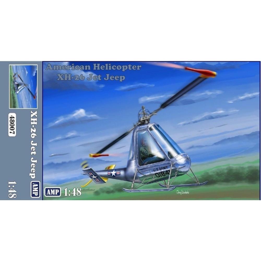 AMP 48007 1/48 Helicopter XH-26 Plastic Model Kit** AMP Brand PLASTIC MODELS