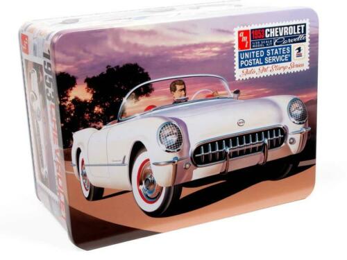 AMT 1/25 1953 Chevy Corvette (USPS Stamp Series) - Plastic Model Kit - Hobbytech Toys