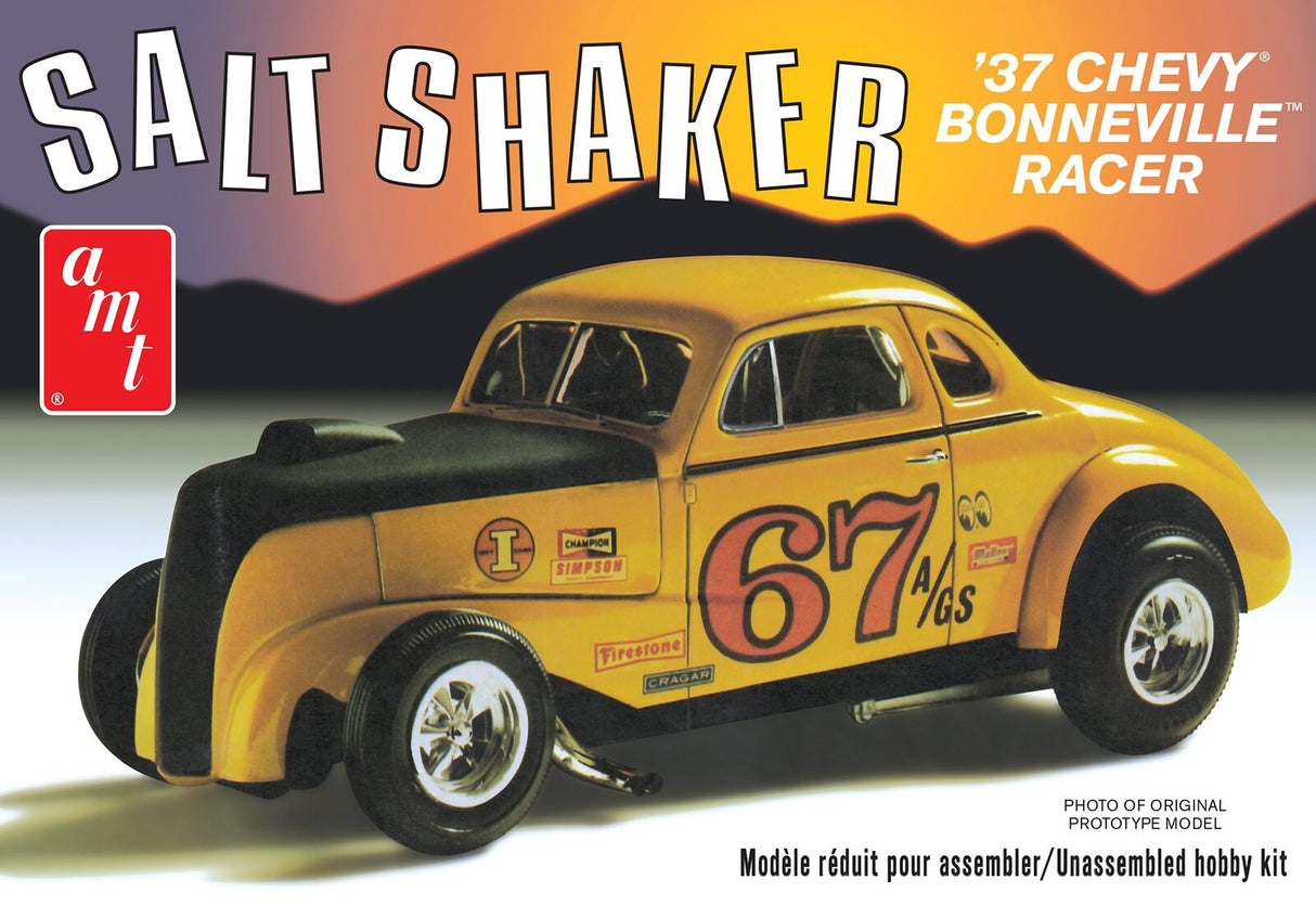 AMT 1/25 1937 Chevy Coupe Salt Shaker - Plastic Model Kit - Hobbytech Toys