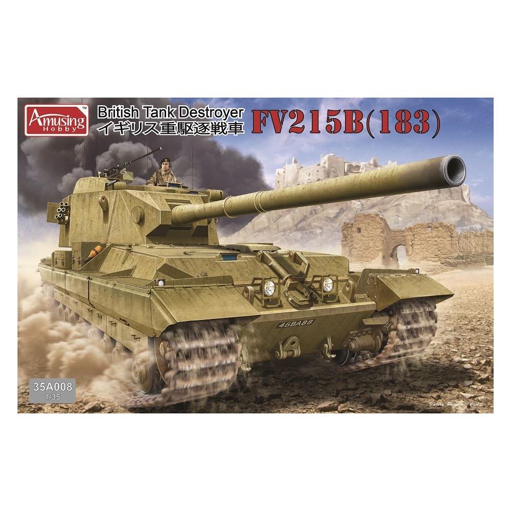 Amusing Hobby 35A008 1/35 F215B 183mm Plastic Model Kit Amusing Hobby PLASTIC MODELS