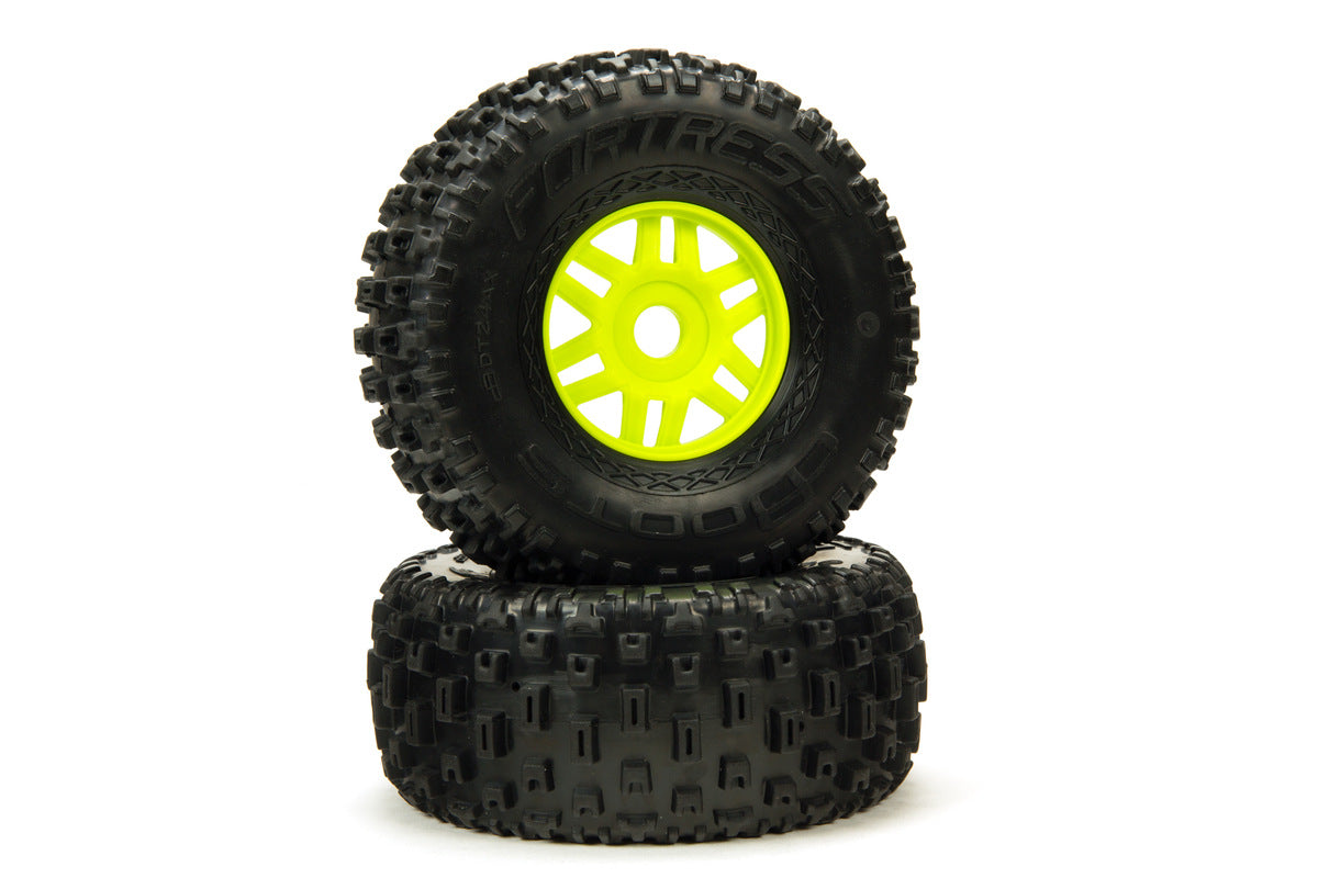 Arrma ARA550068 dBoots Fortress Mounted Tyres Green Mojave (1 Pair) Arrma RC CARS - PARTS