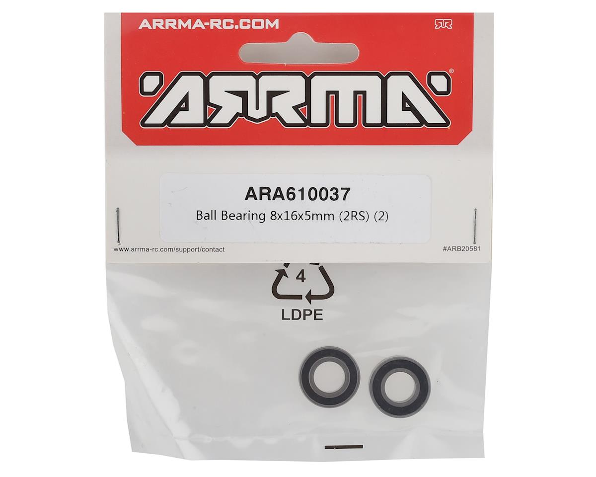 Arrma ARA610037 Ball Bearing 8x16x5mm 2RS (2pcs) - Hobbytech Toys