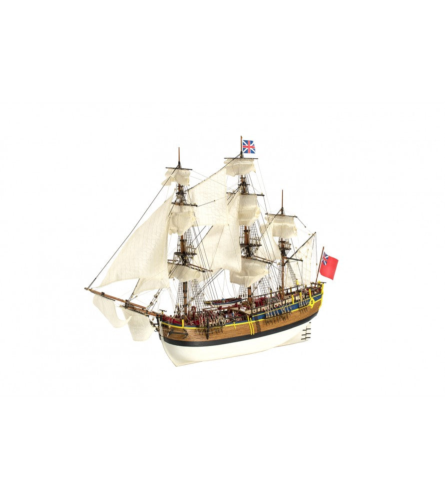 Artesania 22520 HMS Endeavour 2021 Wooden Ship Model - Hobbytech Toys