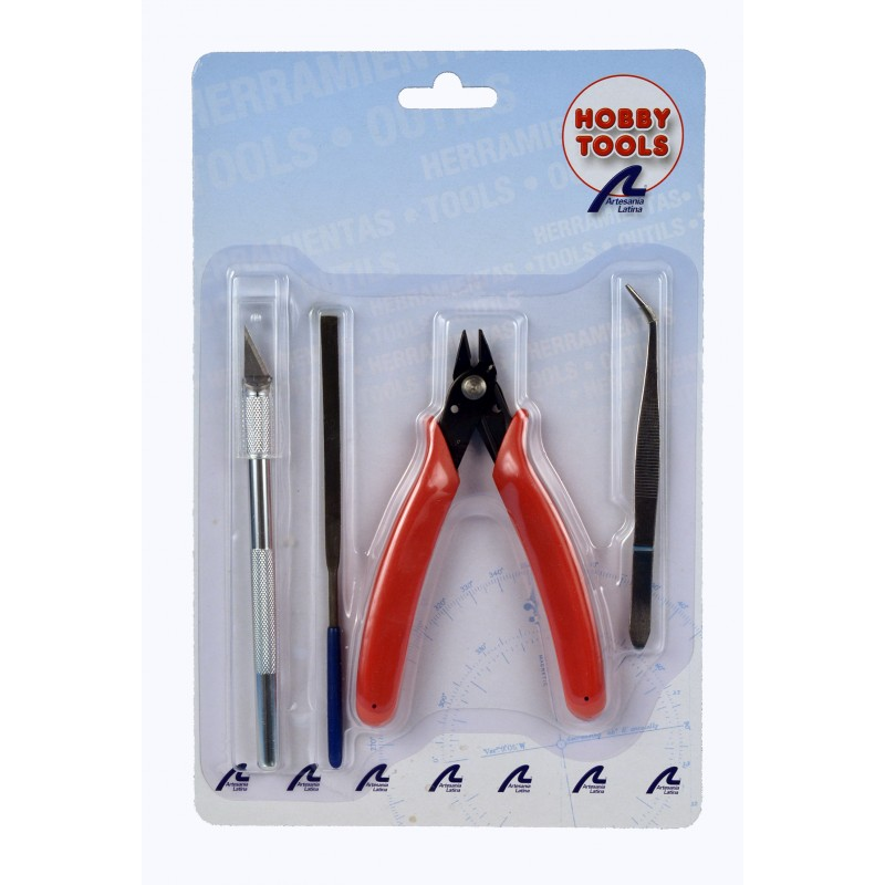 Artesania 27050-1 Basic Tool Set For Plastic Models* - Hobbytech Toys