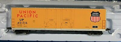 Atlas MRR HO Evans 53ft Double Plug-Door Boxcar - Master(R) - Union Pacific #451316 (Armour Yellow, silver; Large Shield) Atlas MRR TRAINS - HO/OO SCALE