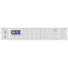 Atlas N 53ft Corrugated Container 3 Pack Assembled Master(R) CSX 930171, 930194, 930253 (white, blue) Atlas MRR TRAINS - N SCALE